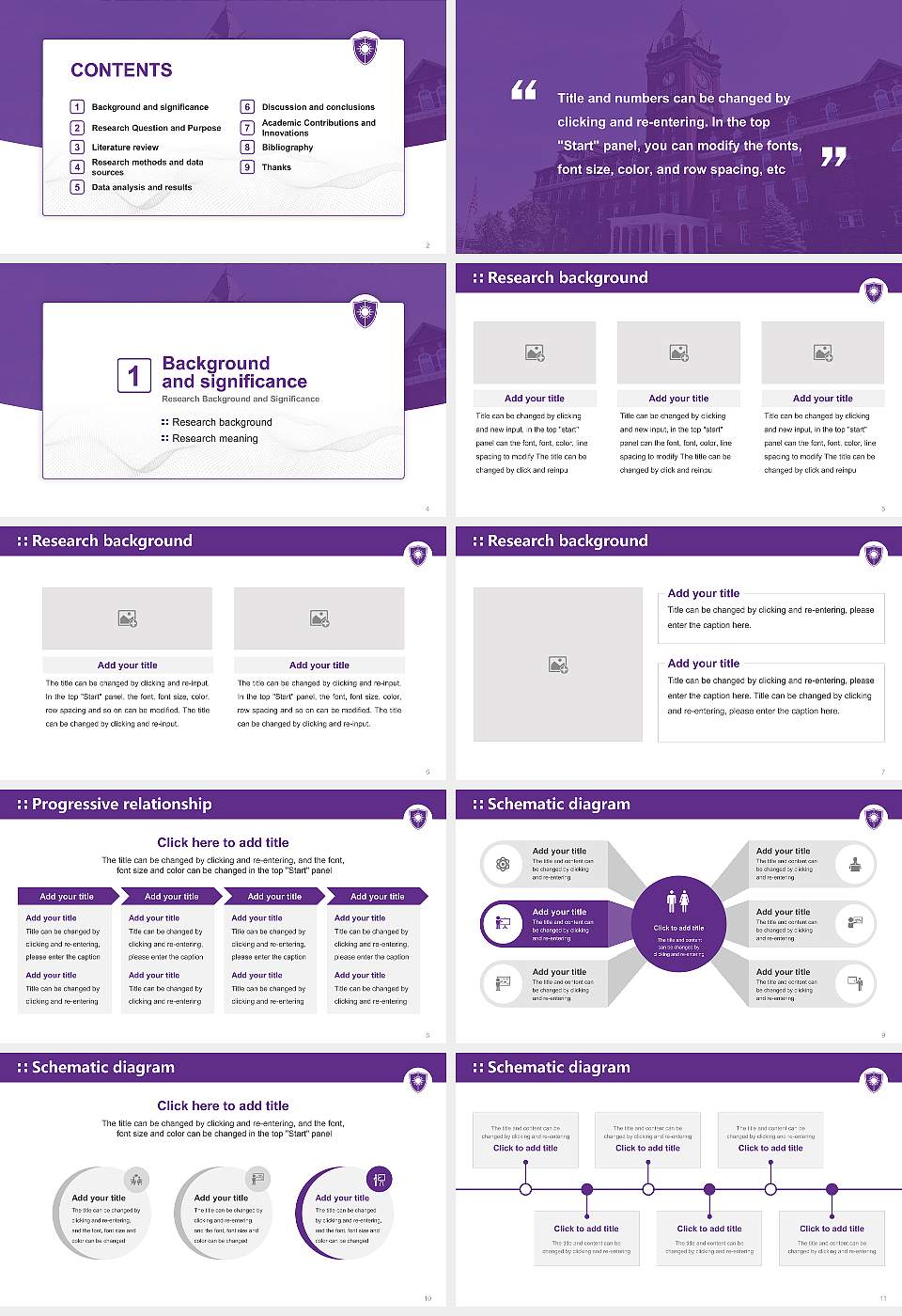College of the Holy Cross Graduation Thesis Defense PPT Template16:9 ratio PPT effect preview image2