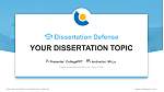 Colegio Universitario De San Juan学位論文弁論PPTテンプレート
