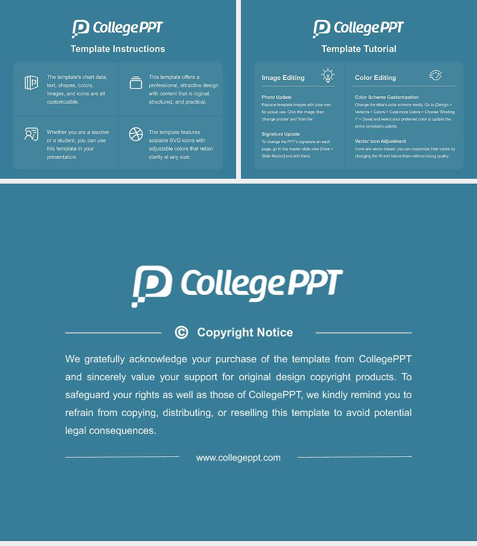 Claremont Lincoln University Academic Presentation/Research Findings Report PPT Template4:3 ratio PPT effect preview image5