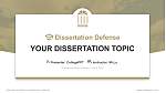 Charleston Southern University Disputation Powerpoint Vorlage