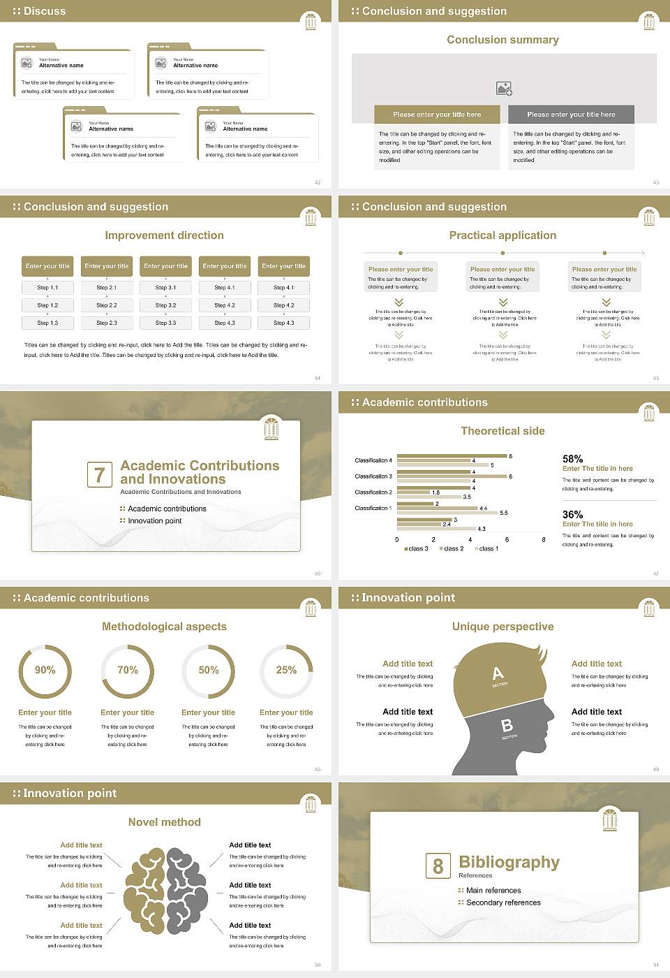 Charleston Southern University Graduation Thesis Defense PPT Template16:9 ratio PPT effect preview image6