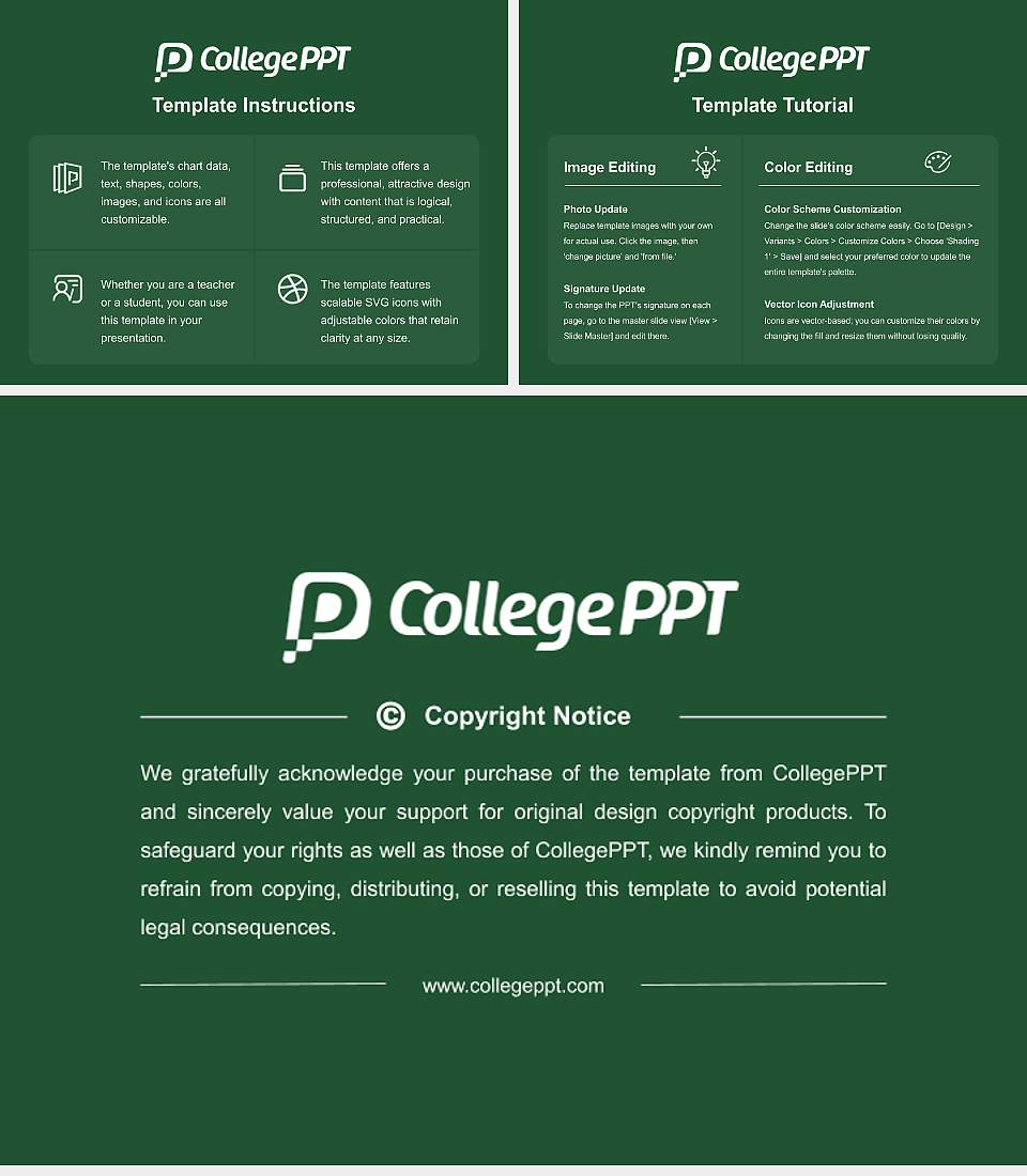 College of Menominee Nation Course/Courseware Creation PPT Template4:3 ratio PPT effect preview image5