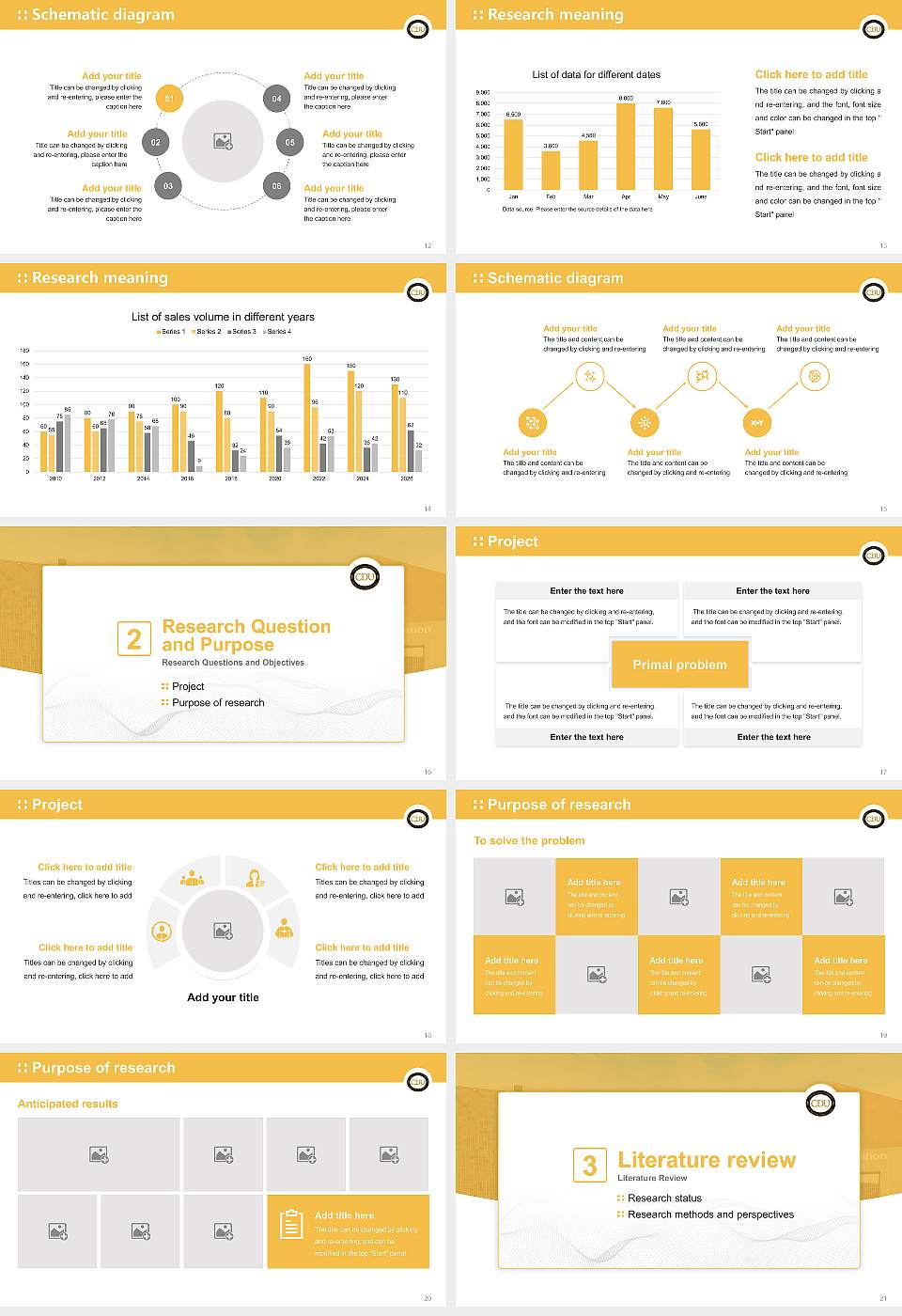 Charles R Drew University of Medicine and Science Graduation Thesis Defense PPT Template16:9 ratio PPT effect preview image3