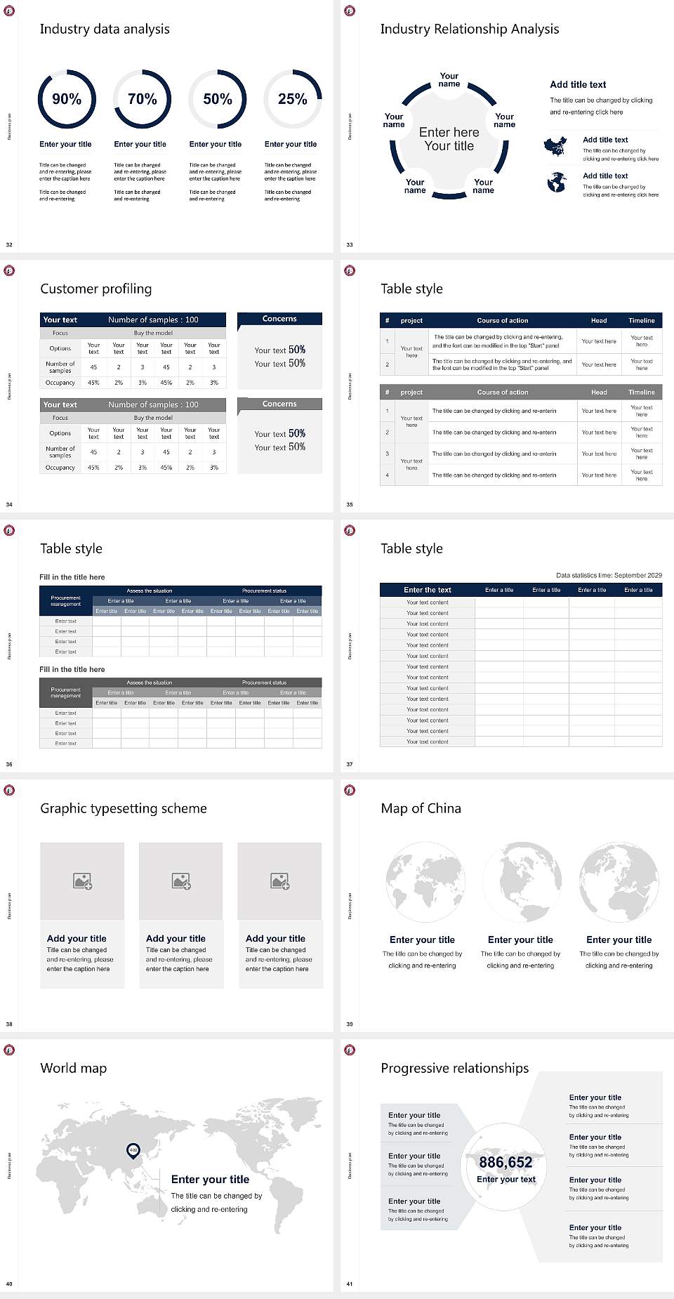 Cleary University Competition/Entrepreneurship Contest PPT Template4:3 ratio PPT effect preview image5