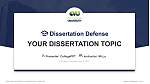 City Vision University Graduation Thesis Defense PPT Template