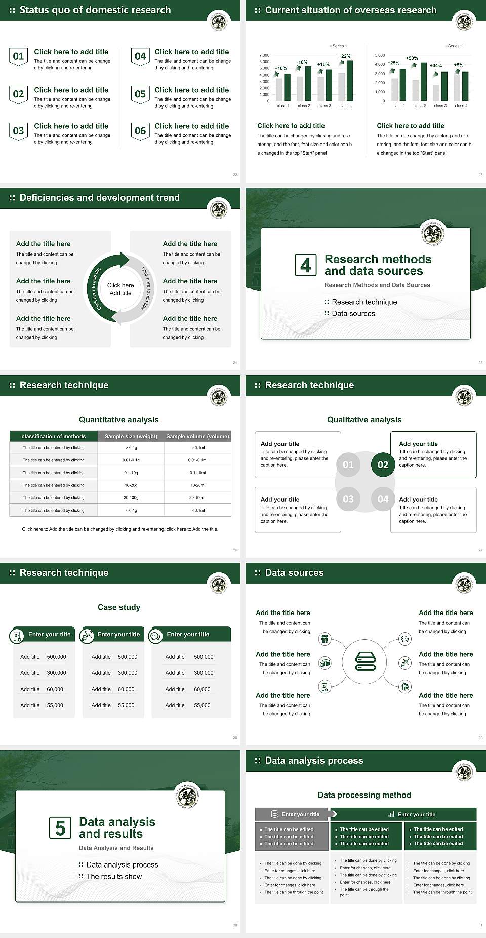College of Menominee Nation Graduation Thesis Defense PPT Template4:3 ratio PPT effect preview image4
