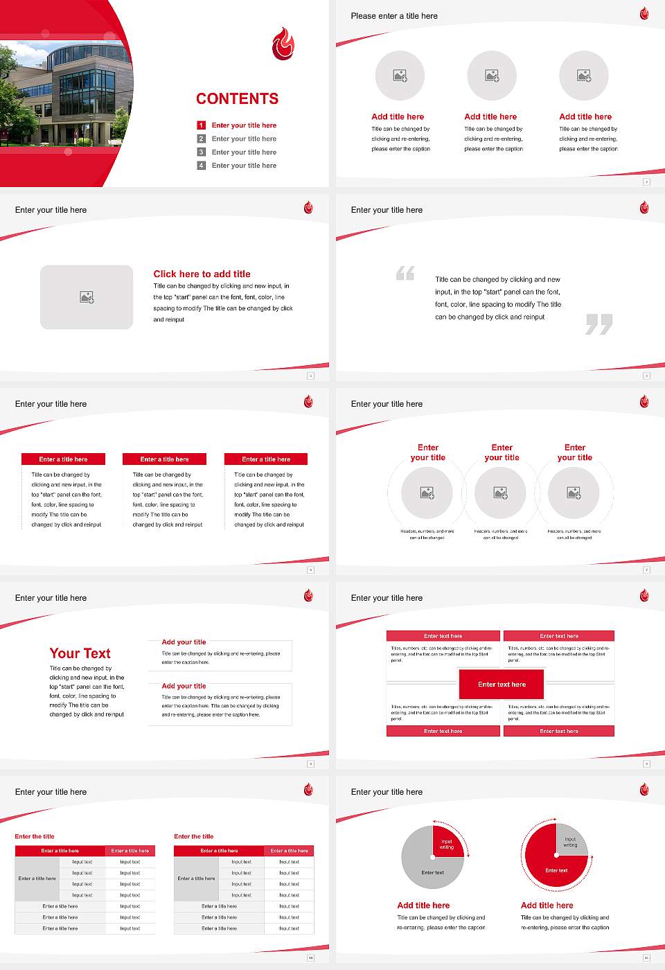 Chicago Theological Seminary Course/Courseware Creation PPT Template16:9 ratio PPT effect preview image2