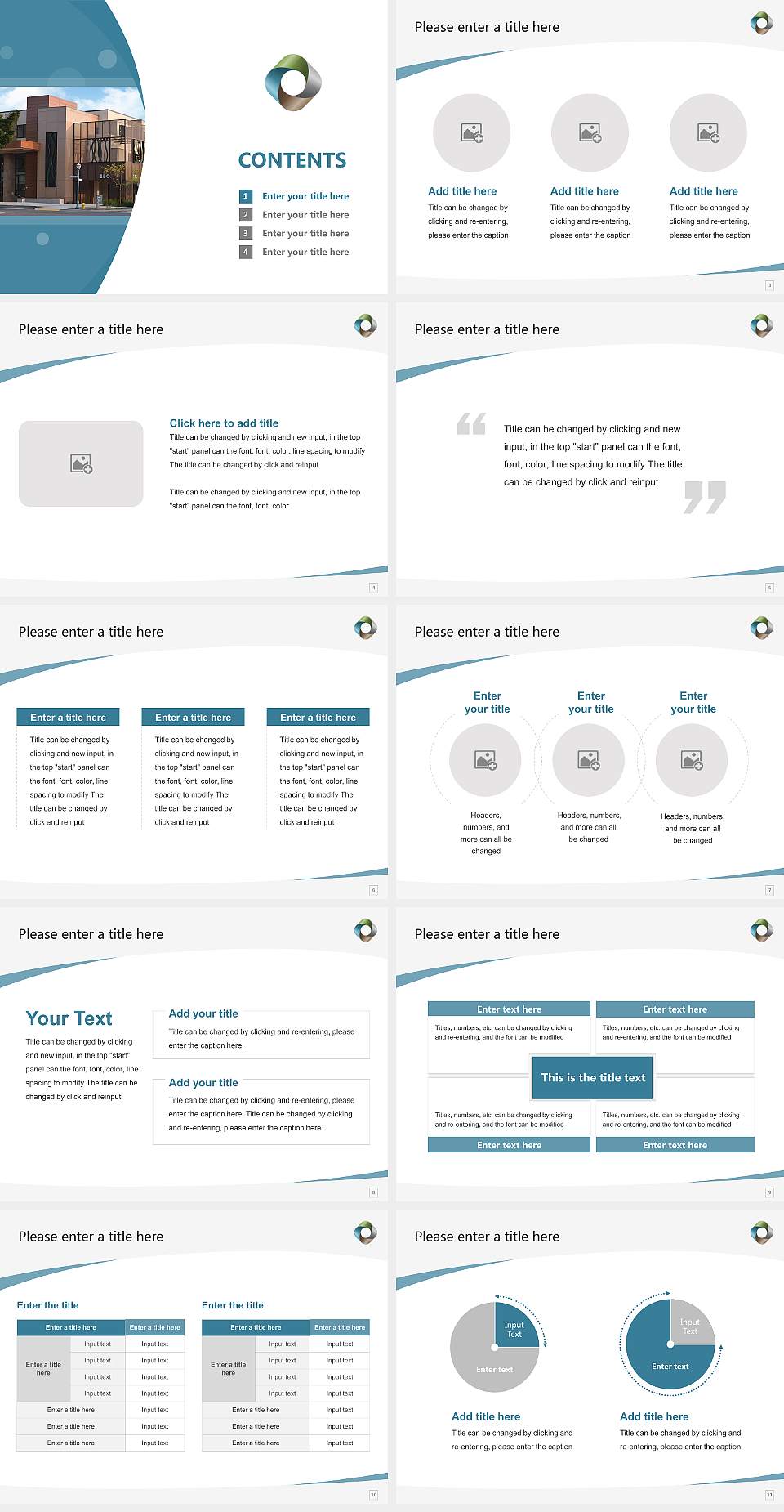 Claremont Lincoln University Course/Courseware Creation PPT Template4:3 ratio PPT effect preview image2