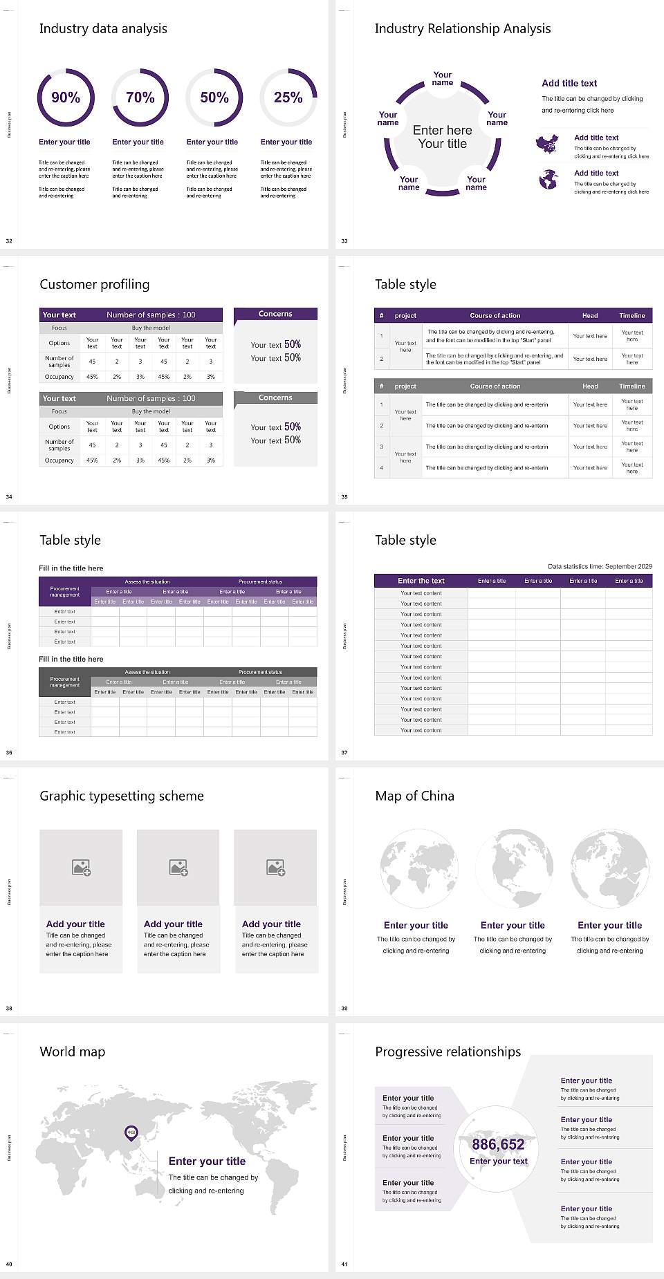 Chatham University Competition/Entrepreneurship Contest PPT Template4:3 ratio PPT effect preview image5