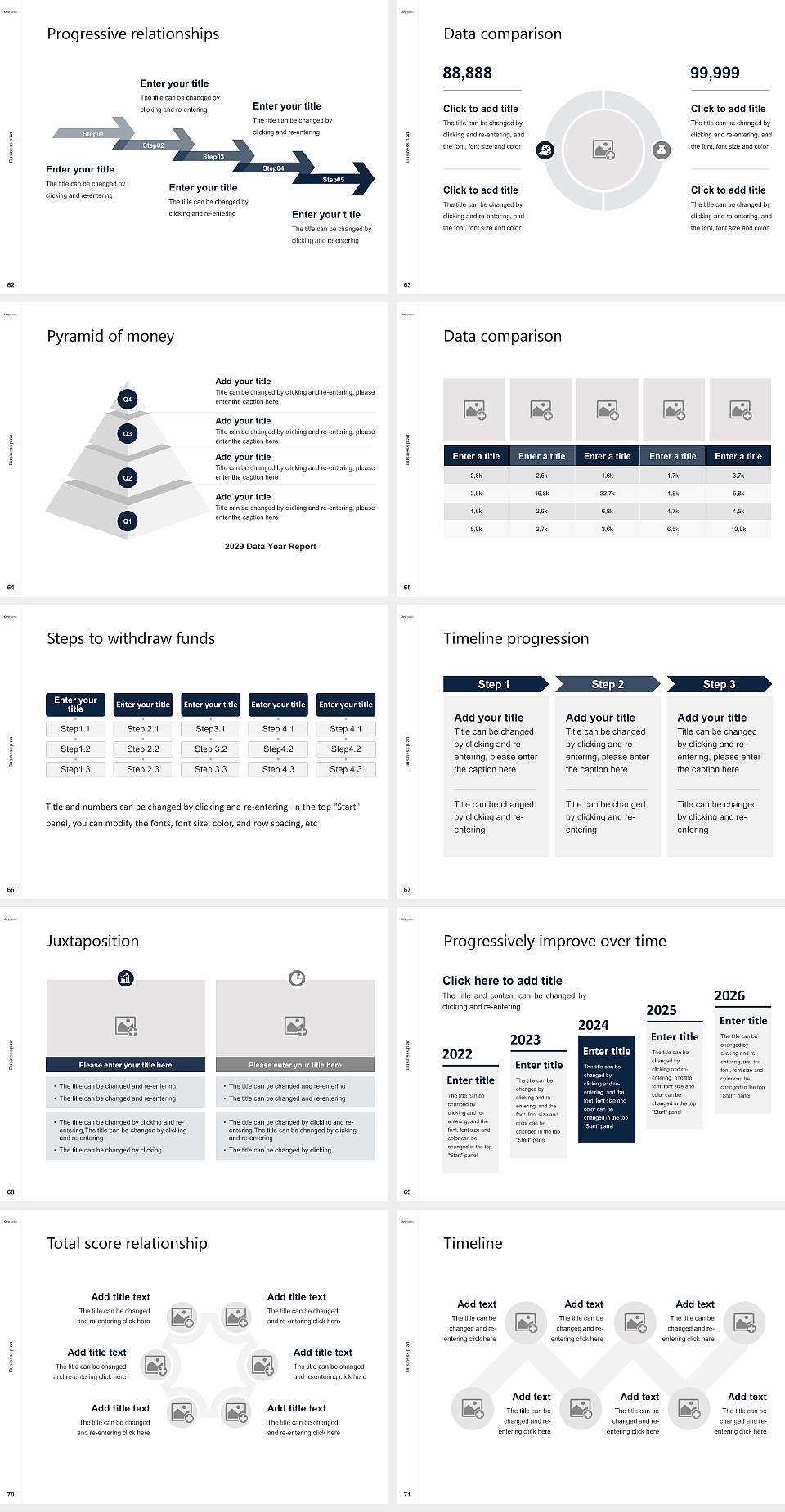 City University of Seattle Competition/Entrepreneurship Contest PPT Template4:3 ratio PPT effect preview image8