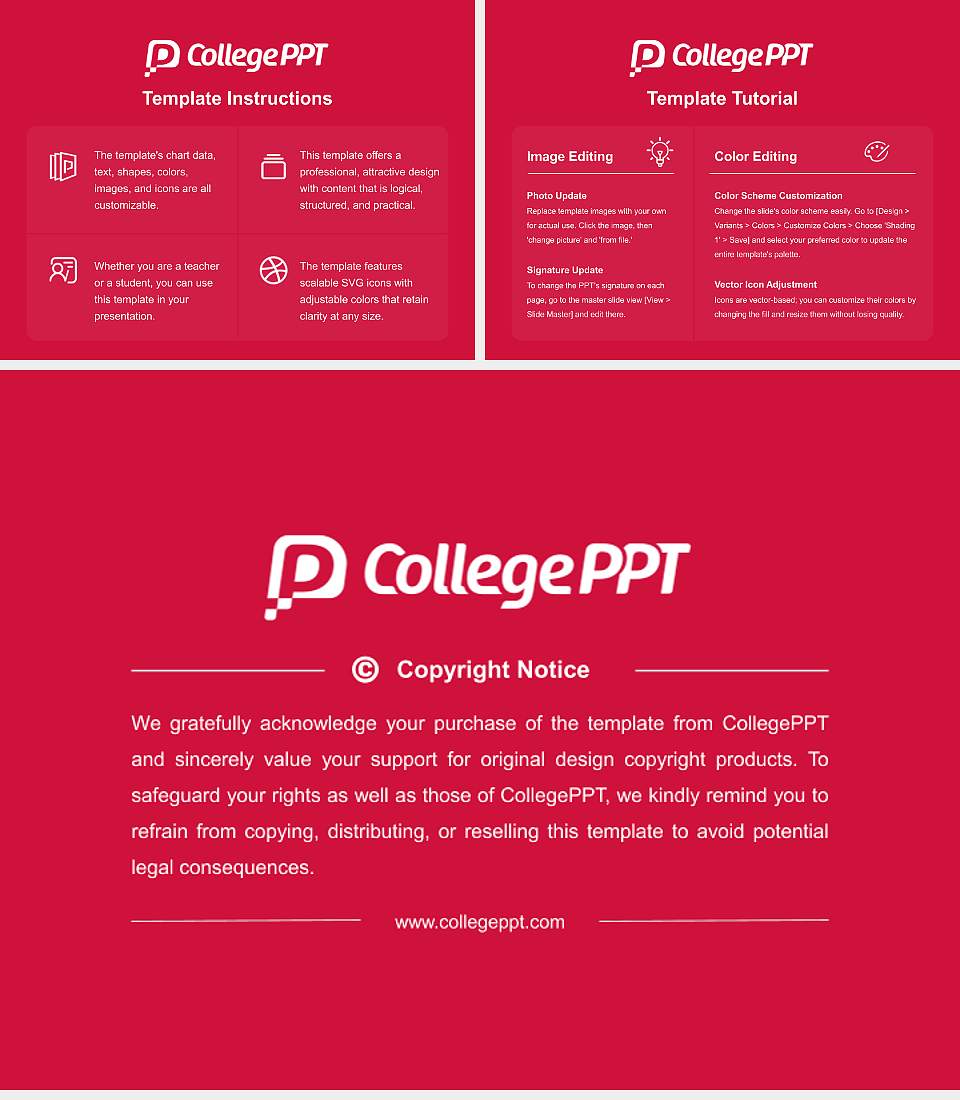College of Saint Benedict and Saint John’s University Academic Presentation/Research Findings Report PPT Template4:3 ratio PPT effect preview image5