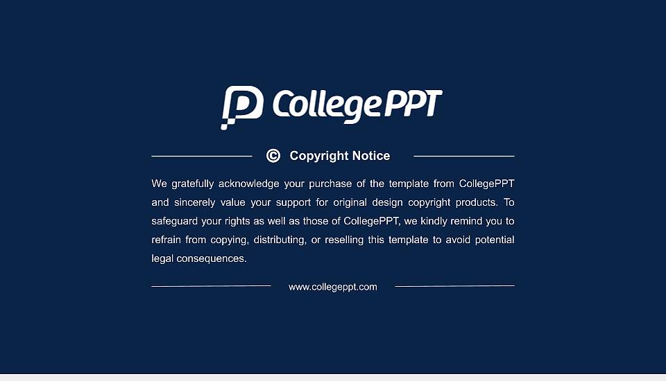 Cleary University Resume PPT Template16:9 ratio PPT effect preview image5
