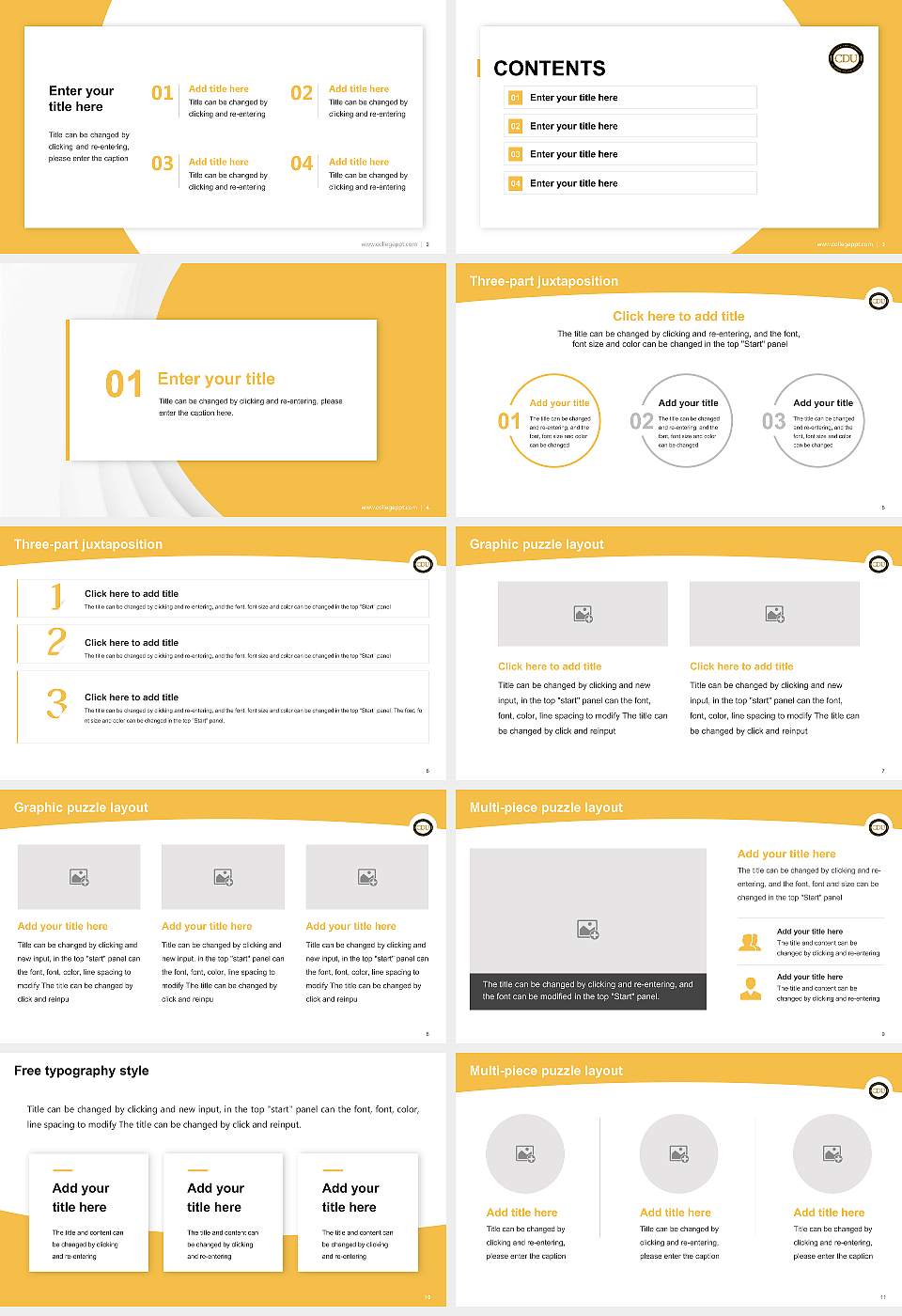 Charles R Drew University of Medicine and Science Academic Presentation/Research Findings Report PPT Template16:9 ratio PPT effect preview image2