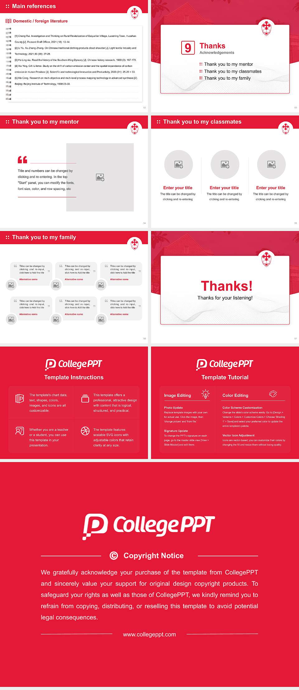 Church Divinity School of the Pacific Graduation Thesis Defense PPT Template4:3 ratio PPT effect preview image7