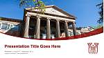 College of Charleston Unterricht Powerpoint Vorlage
