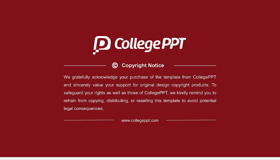 Colgate University Resume PPT Template16:9 ratio PPT effect preview image5