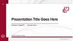 Claremont Mckenna College Thesis Proposal/Graduation Defense PPT Template