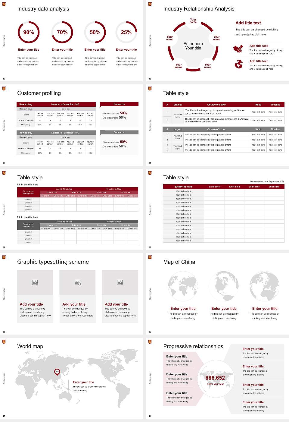 Coe College Competition/Entrepreneurship Contest PPT Template16:9 ratio PPT effect preview image5