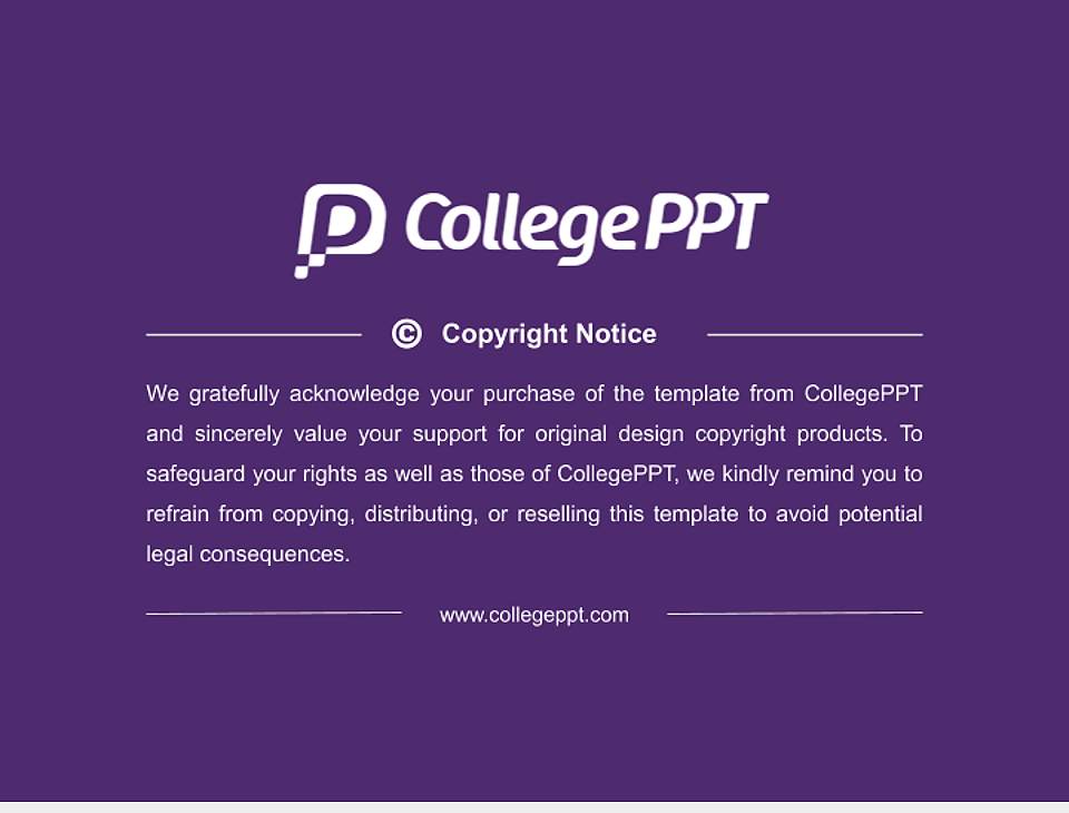 Chatham University General Purpose PPT Template4:3 ratio PPT effect preview image6