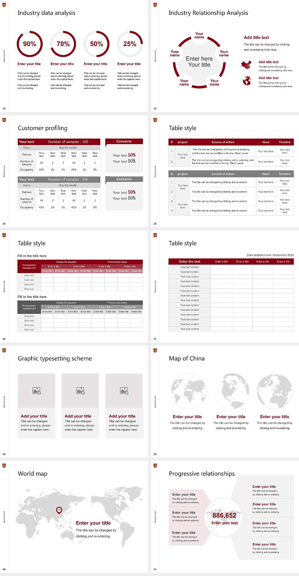 Coe College Competition/Entrepreneurship Contest PPT Template4:3 ratio PPT effect preview image5