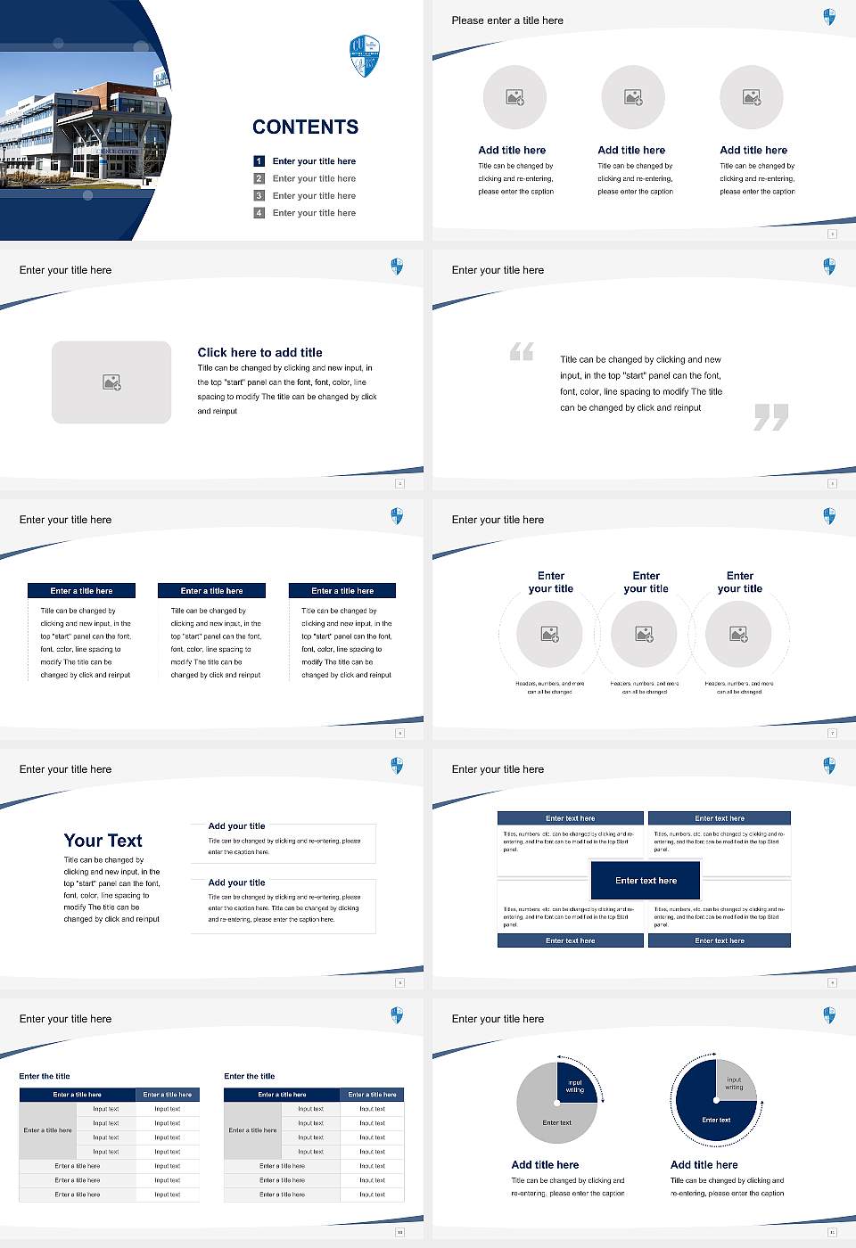 Cheyney University of Pennsylvania Course/Courseware Creation PPT Template16:9 ratio PPT effect preview image2