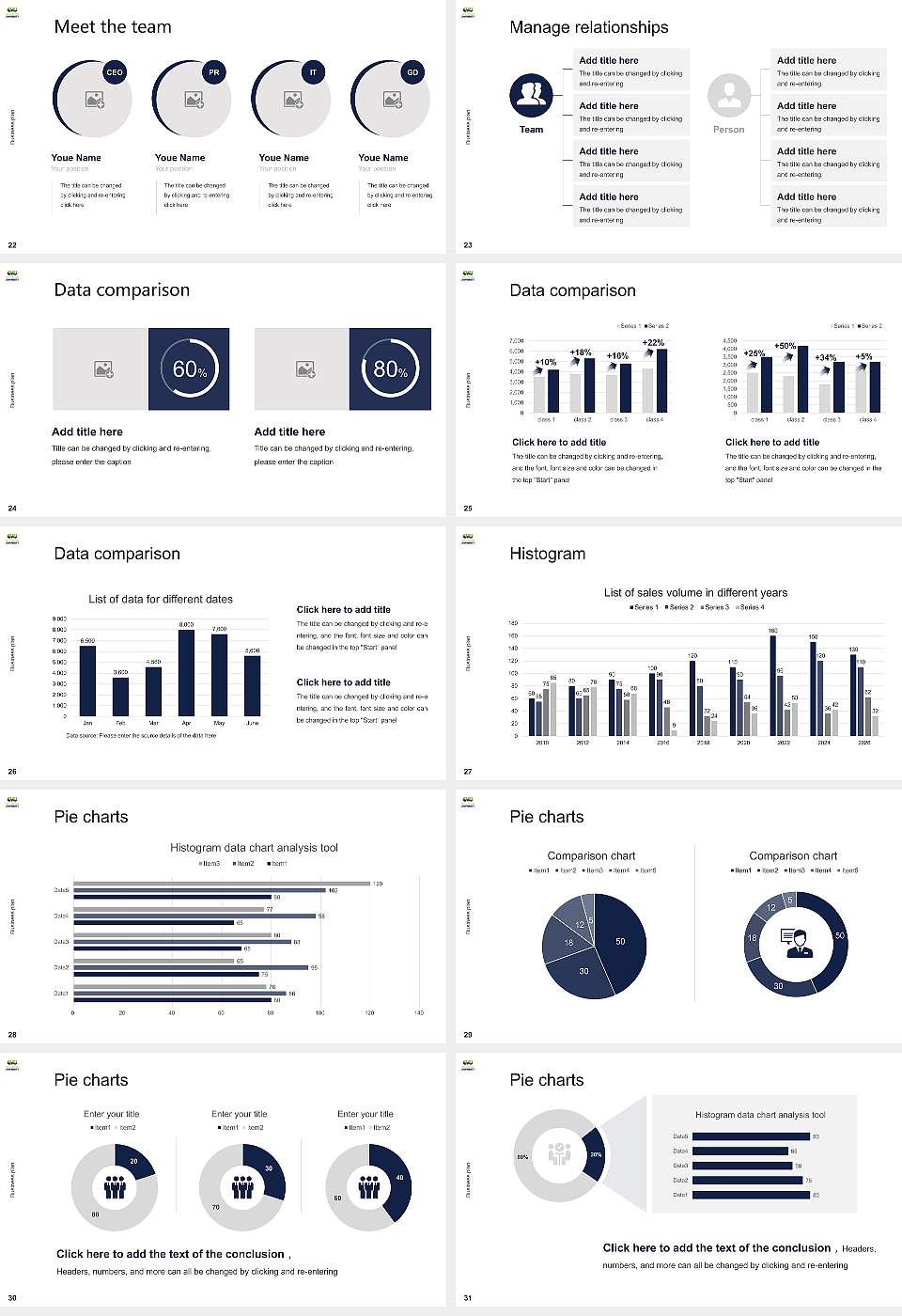 City Vision University Competition/Entrepreneurship Contest PPT Template16:9 ratio PPT effect preview image4