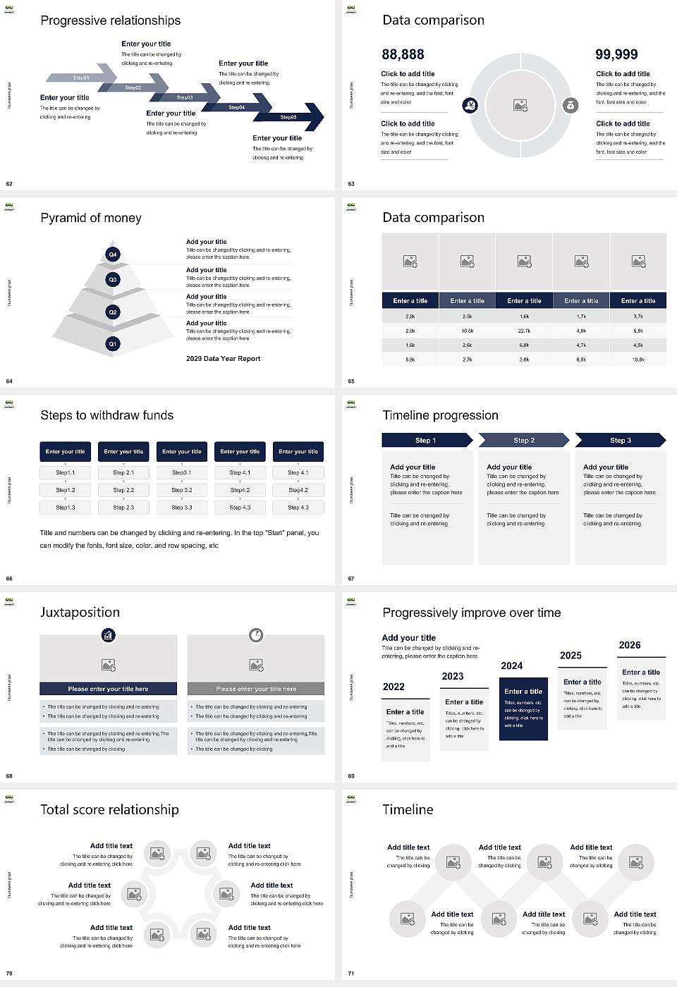 City Vision University Competition/Entrepreneurship Contest PPT Template16:9 ratio PPT effect preview image8