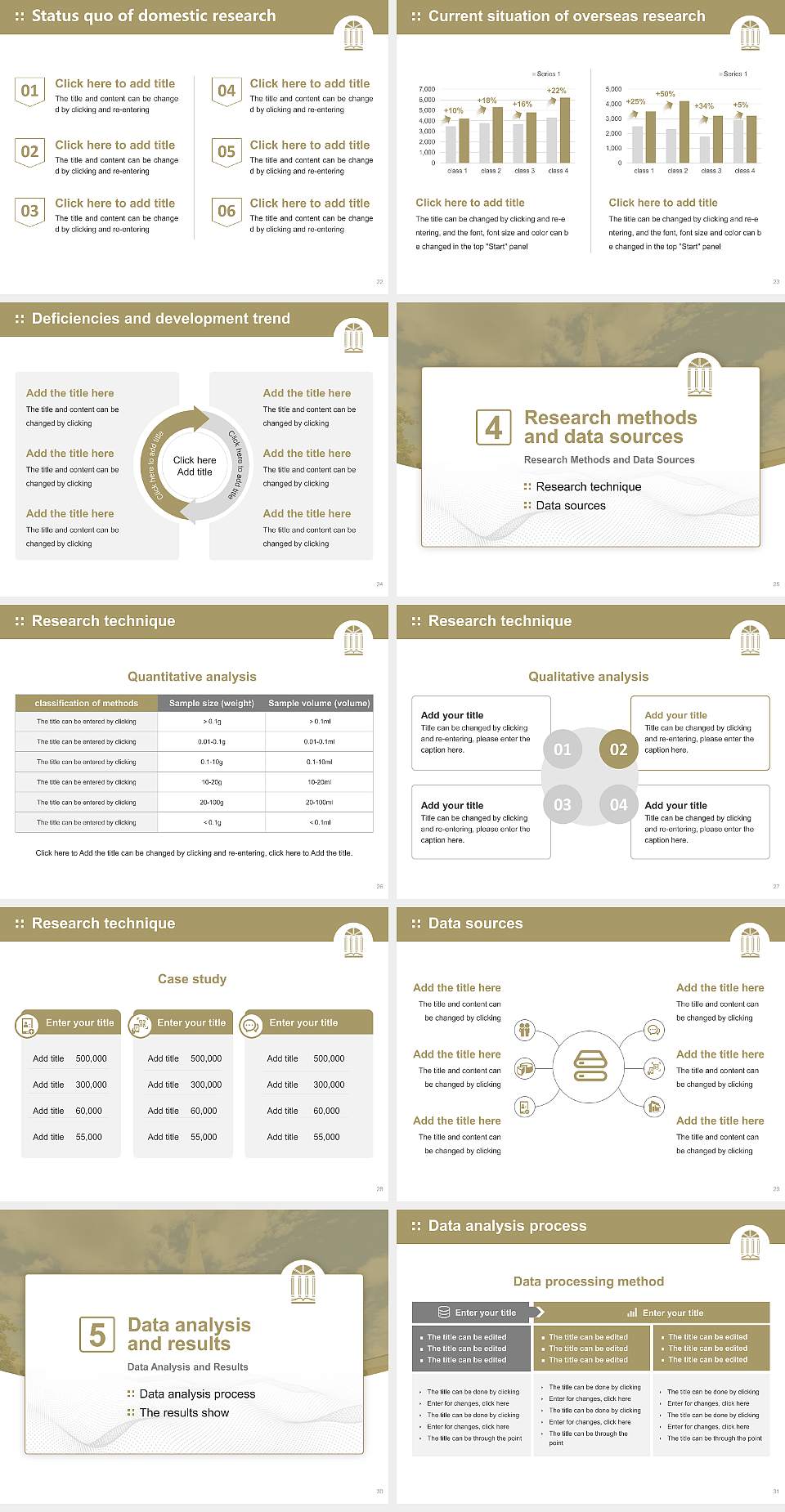 Charleston Southern University Graduation Thesis Defense PPT Template4:3 ratio PPT effect preview image4
