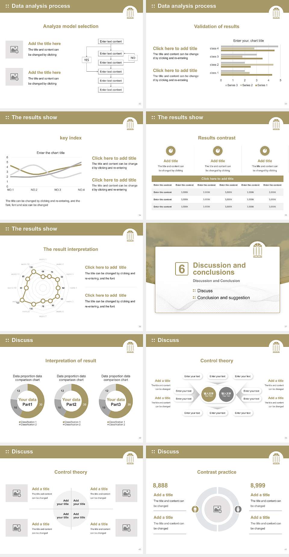 Charleston Southern University Graduation Thesis Defense PPT Template4:3 ratio PPT effect preview image5