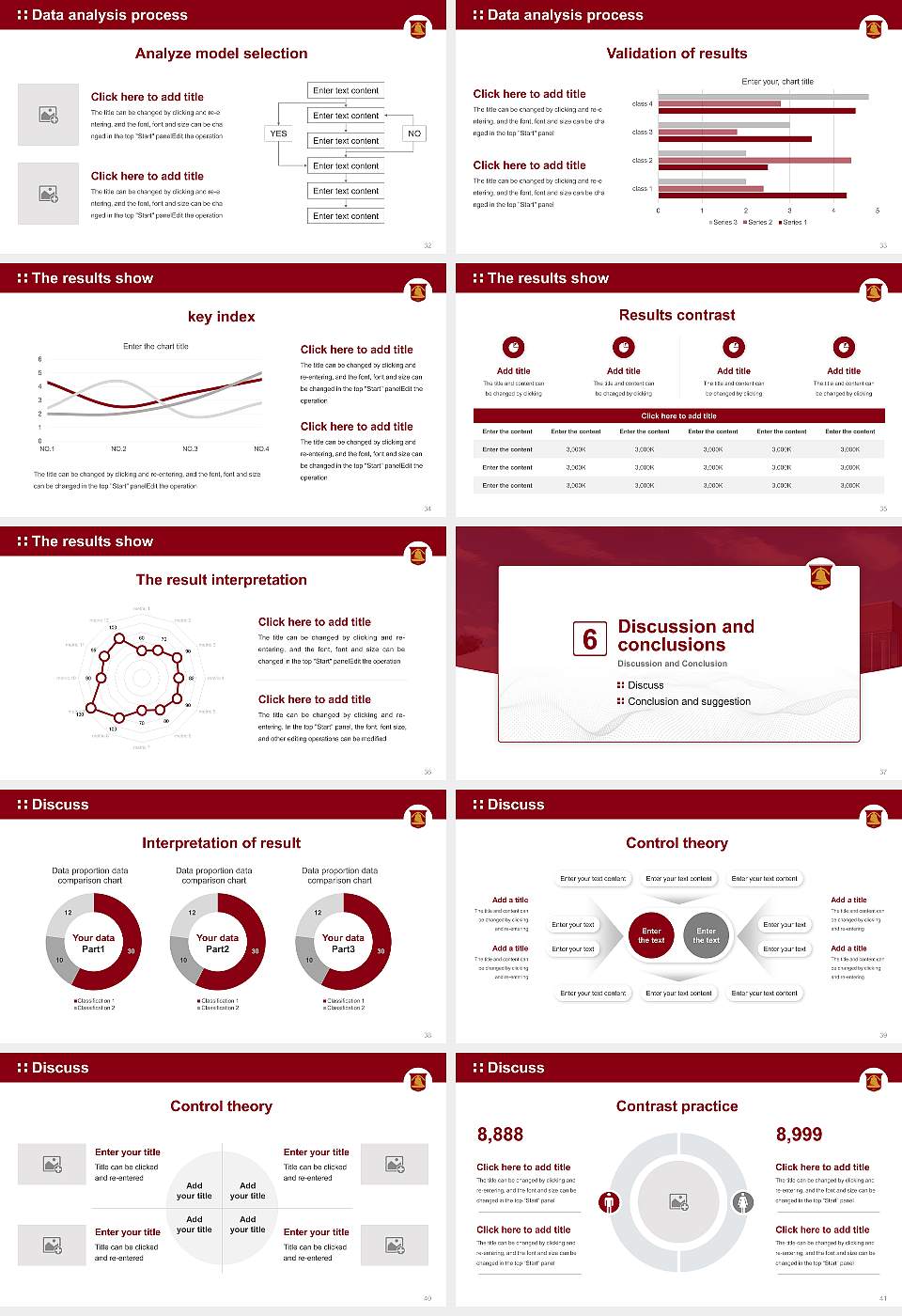 Coe College Graduation Thesis Defense PPT Template16:9 ratio PPT effect preview image5
