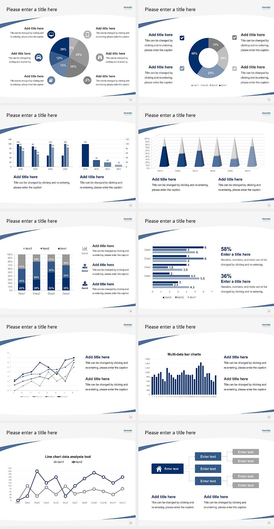 Charter Oak State College Course/Courseware Creation PPT Template4:3 ratio PPT effect preview image3