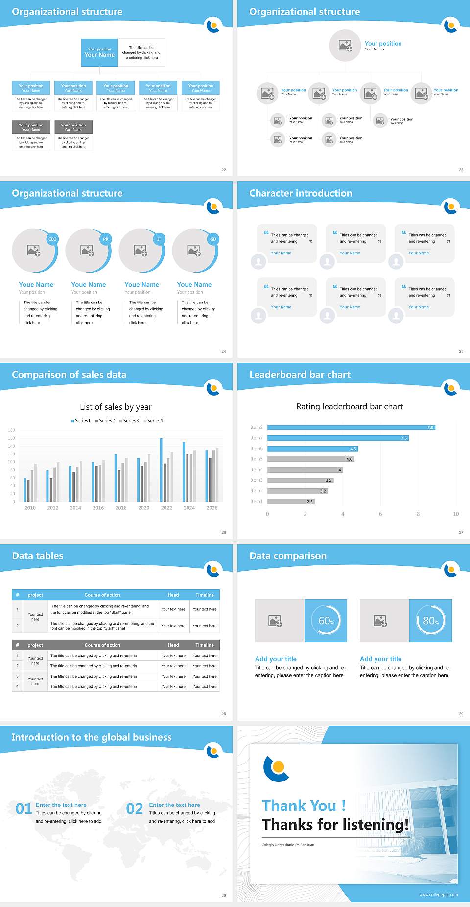 Colegio Universitario De San Juan Academic Presentation/Research Findings Report PPT Template4:3 ratio PPT effect preview image4