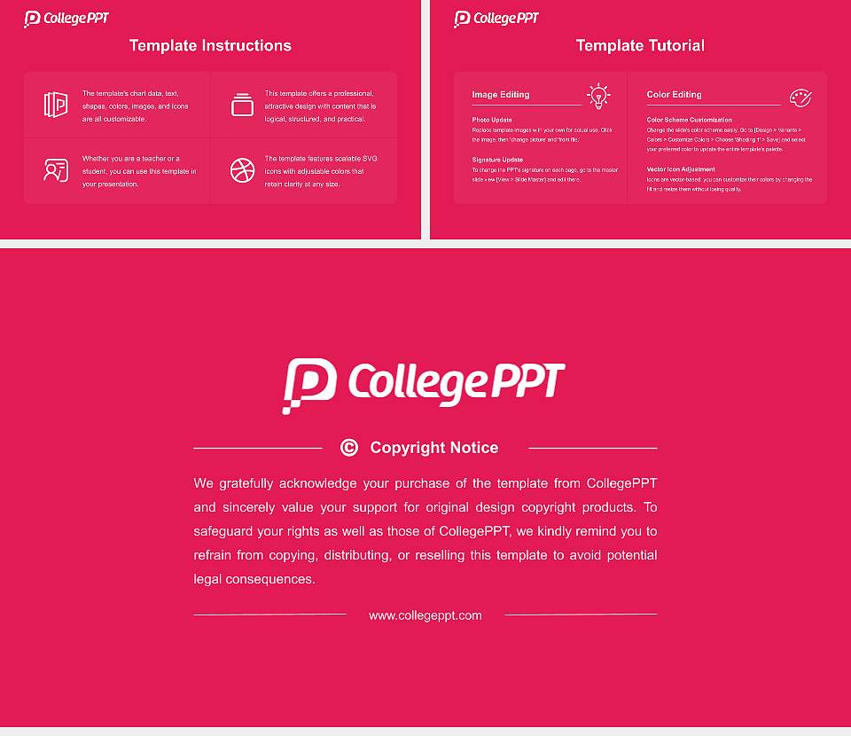 City College-Fort Lauderdale Course/Courseware Creation PPT Template16:9 ratio PPT effect preview image5