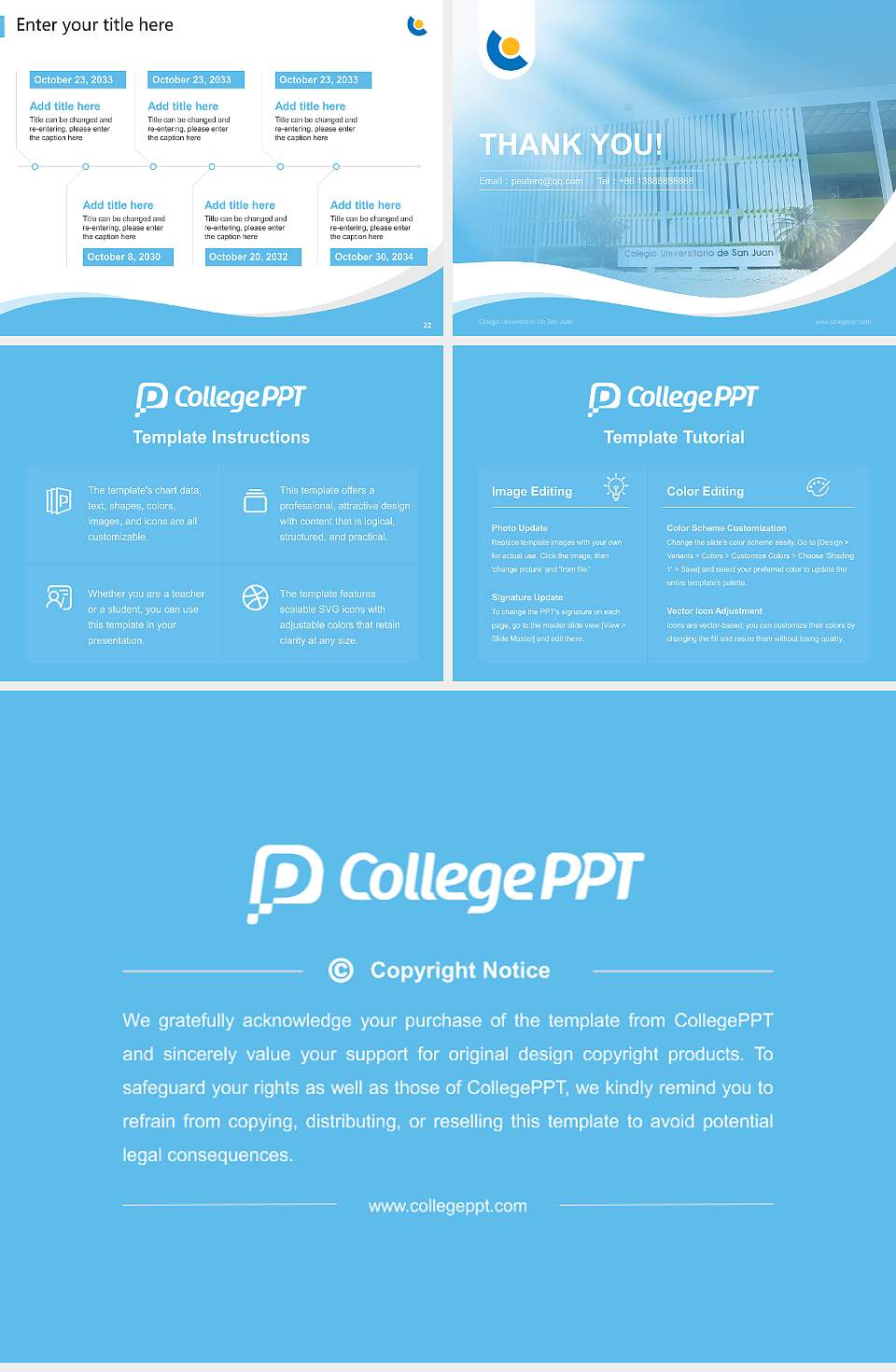 Colegio Universitario De San Juan Lecture Sharing and Networking Event PPT Template4:3 ratio PPT effect preview image4