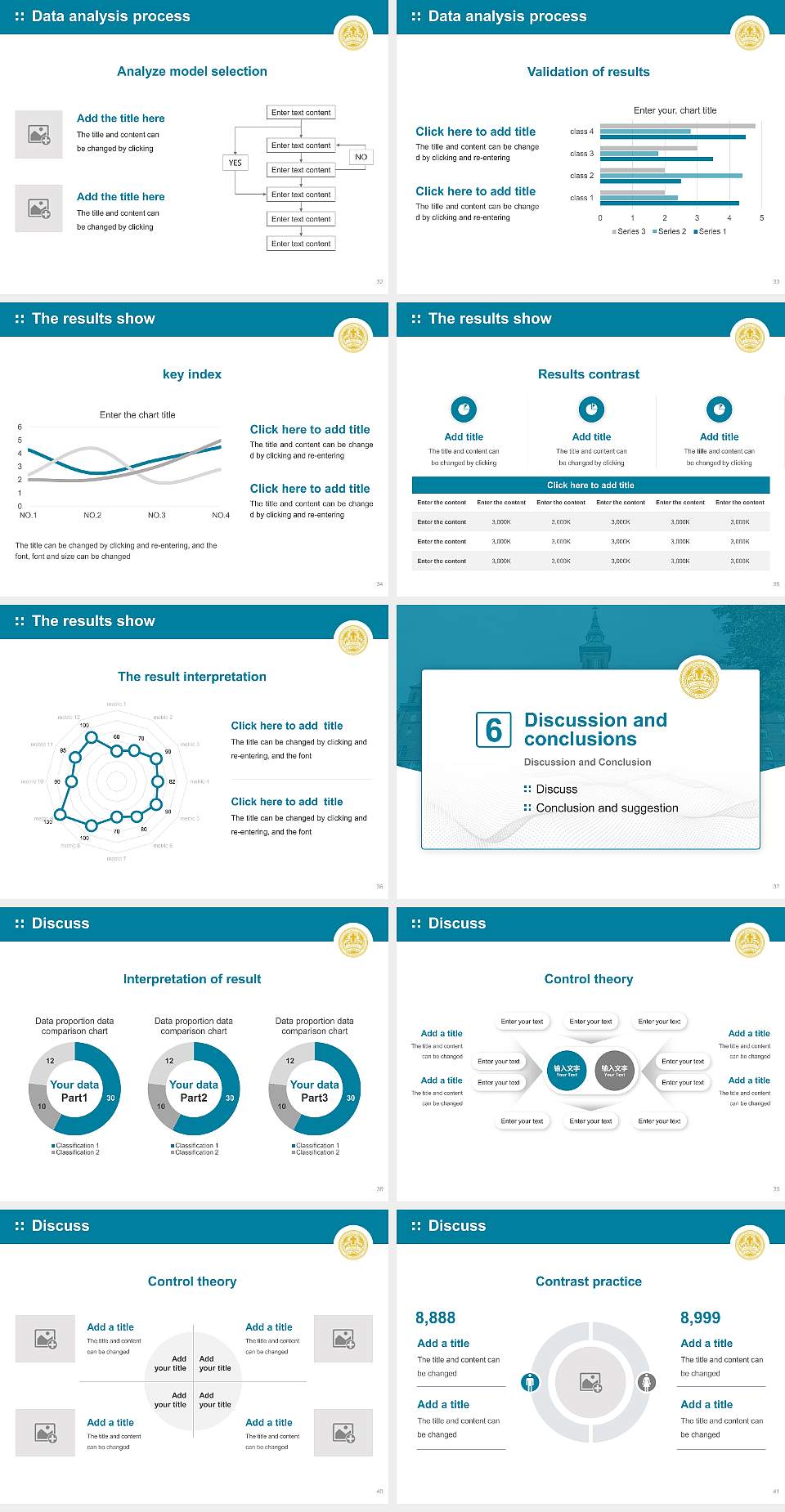 College of Mount Saint Vincent Graduation Thesis Defense PPT Template4:3 ratio PPT effect preview image5