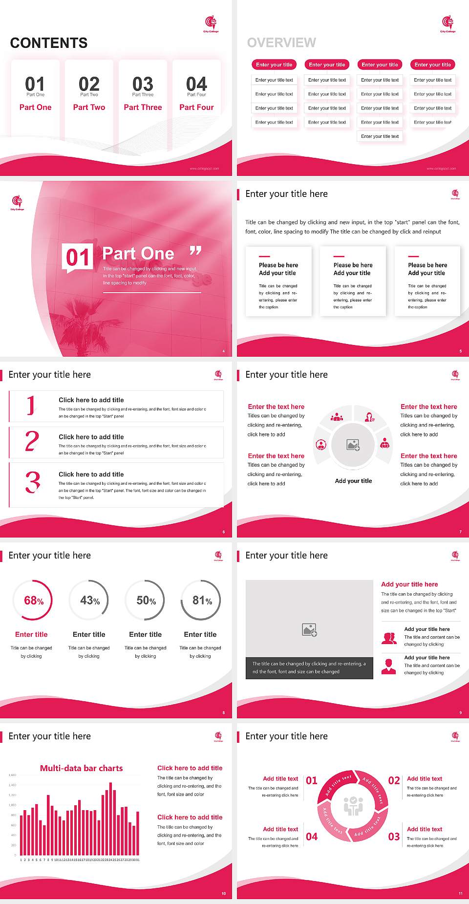 City College-Gainesville Lecture Sharing and Networking Event PPT Template4:3 ratio PPT effect preview image2