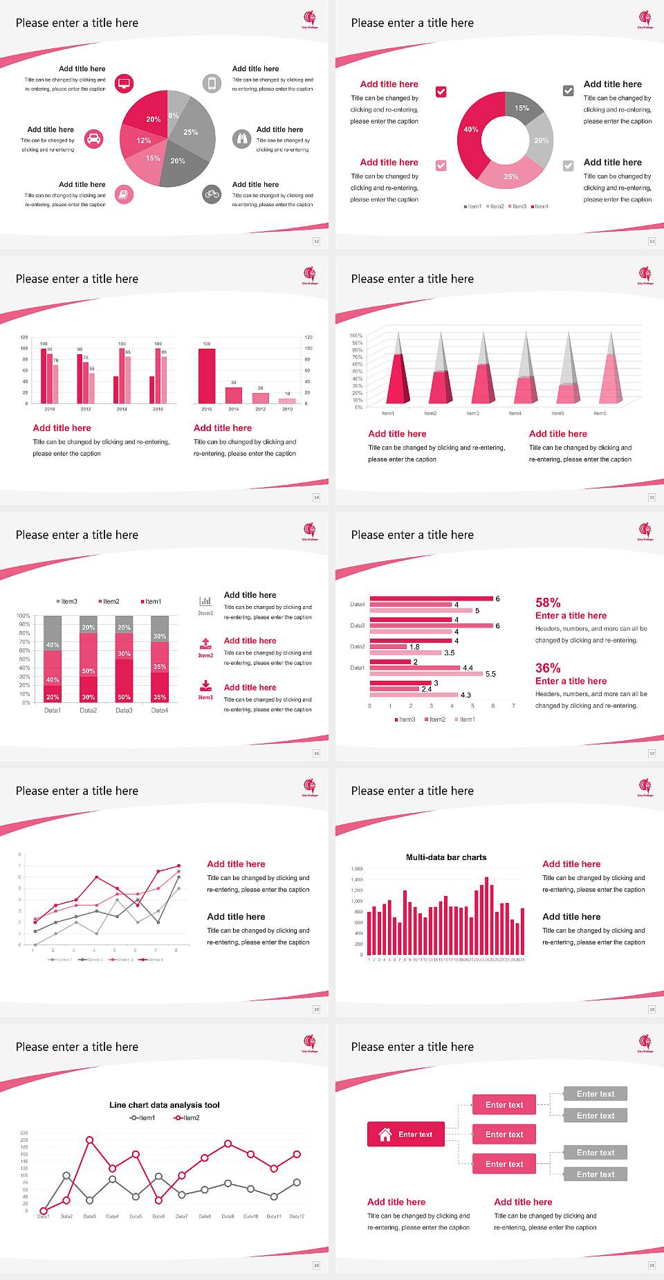 City College-Miami Course/Courseware Creation PPT Template4:3 ratio PPT effect preview image3