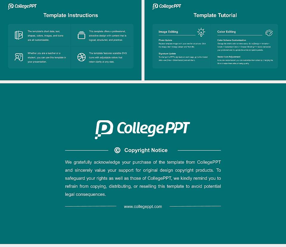 Coastal Carolina University Academic Presentation/Research Findings Report PPT Template16:9 ratio PPT effect preview image5