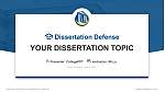 Coker University Graduation Thesis Defense PPT Template