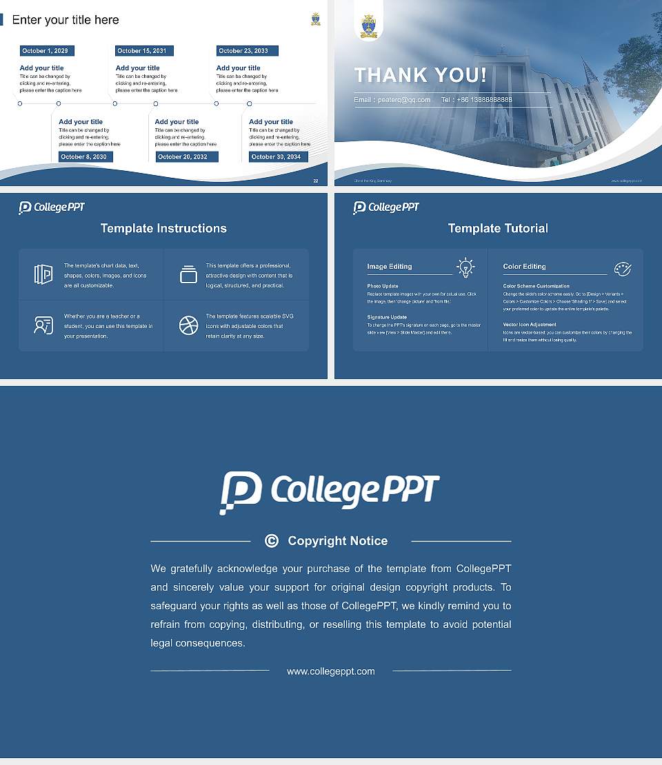 Christ the King Seminary Lecture Sharing and Networking Event PPT Template16:9 ratio PPT effect preview image4