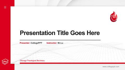 Chicago Theological Seminary Thesis Proposal/Graduation Defense PPT Template