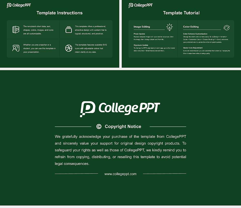 Clear Creek Baptist Bible College Academic Presentation/Research Findings Report PPT Template16:9 ratio PPT effect preview image5