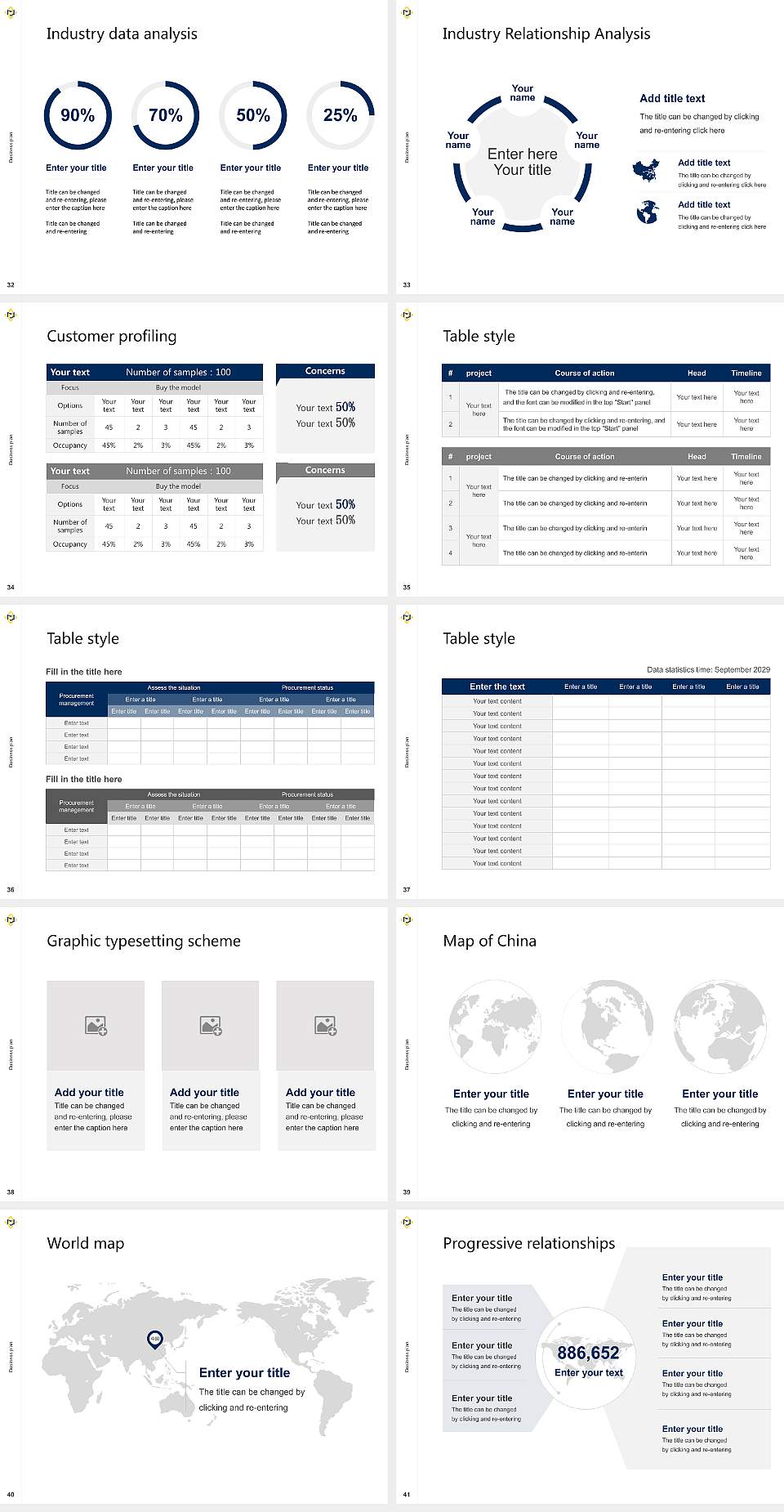 Clarke University Competition/Entrepreneurship Contest PPT Template4:3 ratio PPT effect preview image5