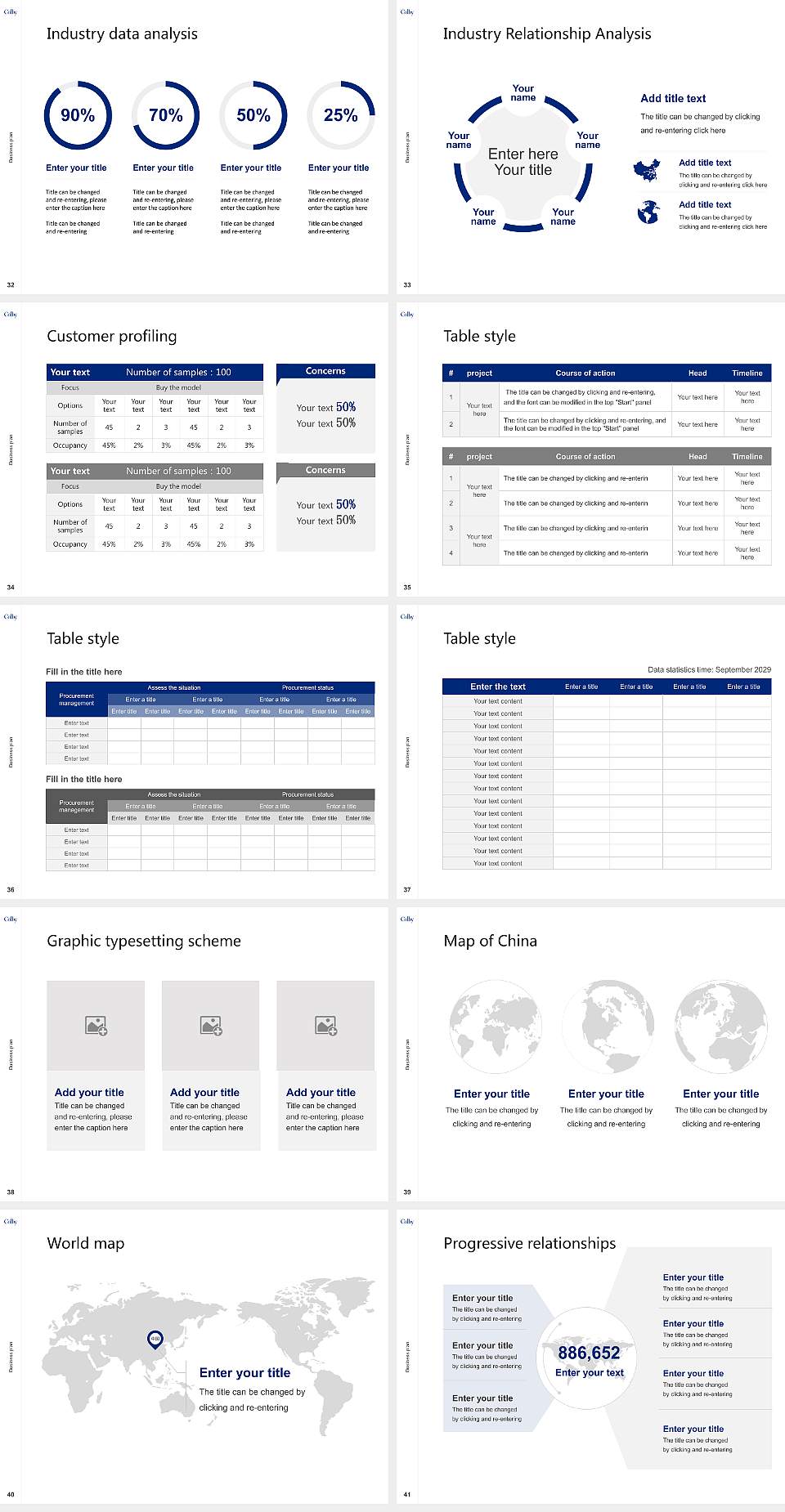 Colby College Competition/Entrepreneurship Contest PPT Template4:3 ratio PPT effect preview image5