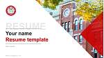 Clark University Resume Templat PPT