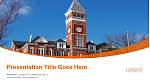 Clemson University Pelajaran Templat PPT
