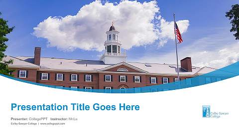Colby-Sawyer College Course/Courseware Creation PPT Template