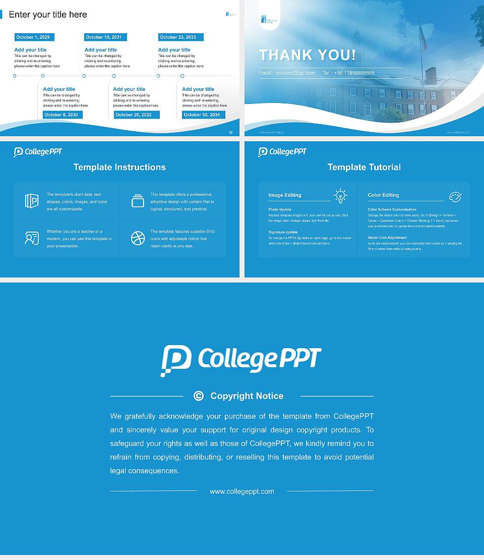 Colby-Sawyer College Lecture Sharing and Networking Event PPT Template16:9 ratio PPT effect preview image4