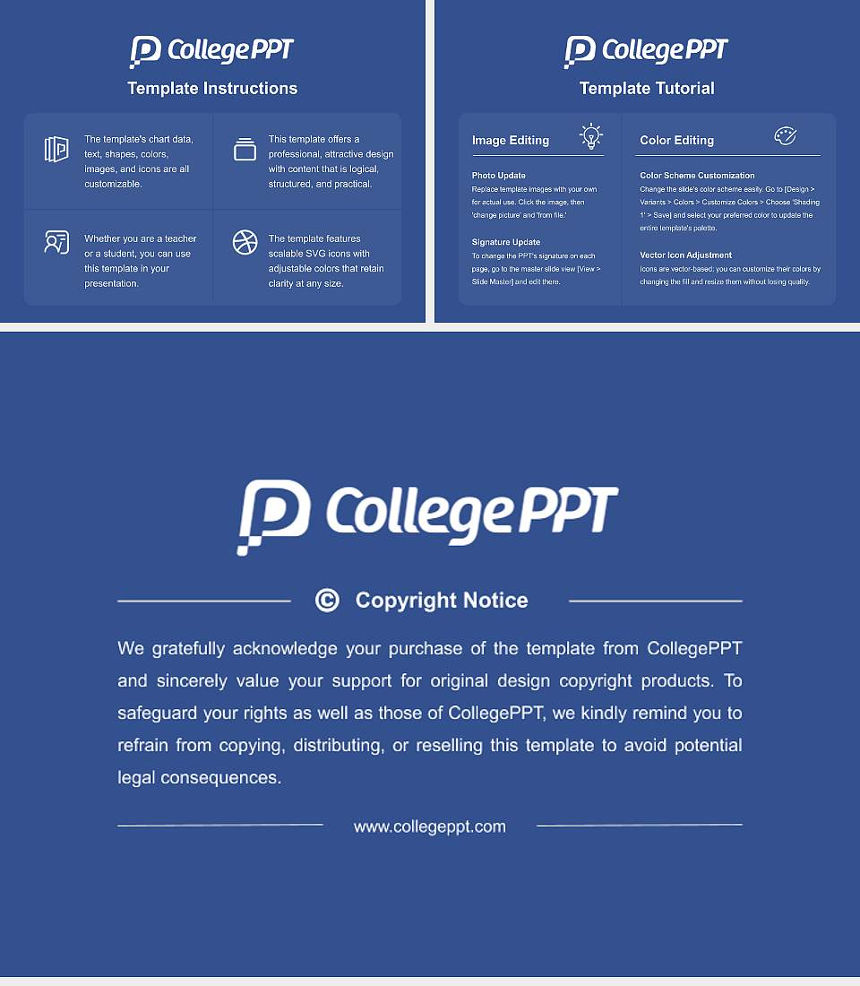 Chowan University Academic Presentation/Research Findings Report PPT Template4:3 ratio PPT effect preview image5
