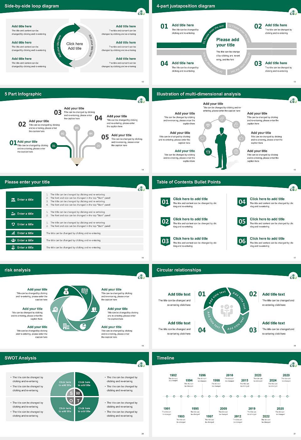 Cleveland State University Academic Presentation/Research Findings Report PPT Template16:9 ratio PPT effect preview image3